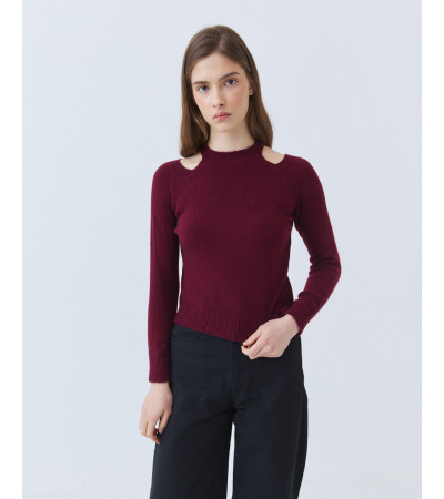 Jersey Punto con Aberturas en Hombros | MULAYA