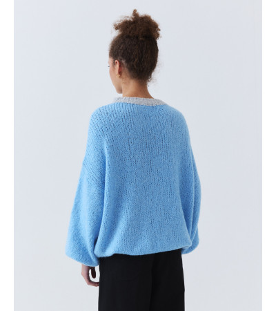 JERSEY OVERSIZE BICOLOR CON LANA | MULAYA