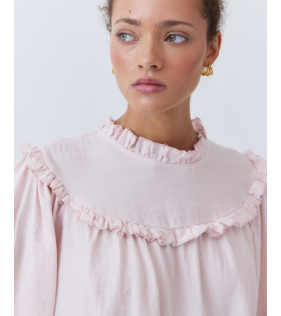 BLUSA MINI VOLANTES Y MANGA AMPLIA | MULAYA