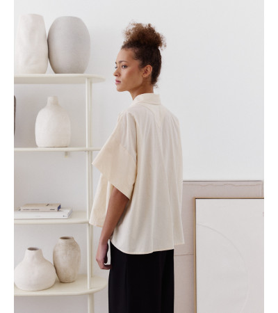 CAMISA MANGA MURCIÉLAGO 100% ALGODÓN | MULAYA