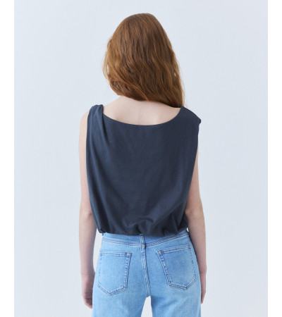 TOP MANGA SISA CON BAJO GLOBO | MULAYA