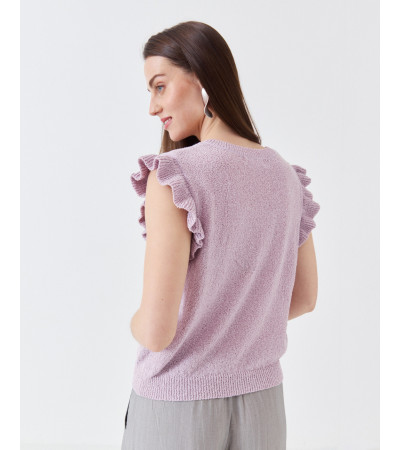 TOP DE PUNTO CON VOLANTES | MULAYA