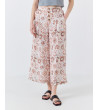 PANTALÓN CULOTTE ESTAMPADO CON CINTURA ELÁSTICA | MULAYA