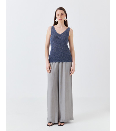 TOP TIRANTES PUNTO METALIZADO | MULAYA