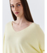 JERSEY DE PUNTO HOLGADO CON CUELLO EN PICO | MULAYA