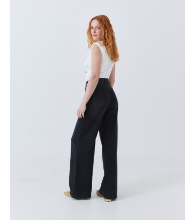 JEANS RECTOS DE TIRO ALTO SOFT STRAIGHT LEG | MULAYA