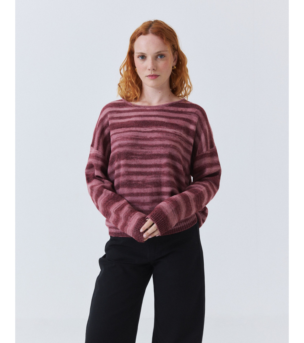 Jersey de Rayas en Punto Plano | MULAYA