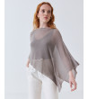 CAPA DE PUNTO FINO ASIMÉTRICA CUELLO REDONDO | MULAYA
