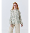 CAMISA CON DETALLES PERFORADOS Y ENCADE | MULAYA