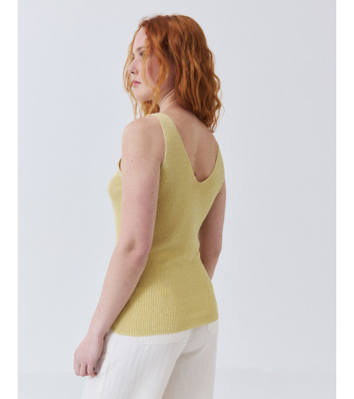 TOP TIRANTES PUNTO METALIZADO | MULAYA