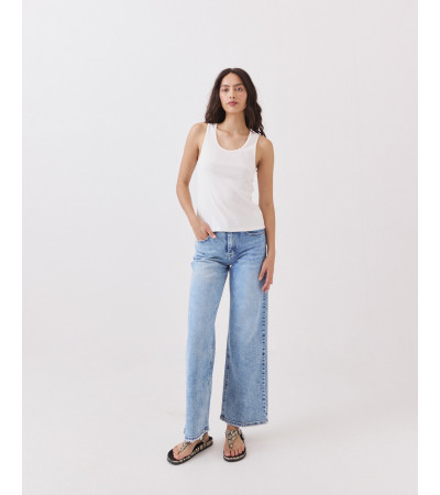 Top Nadadora con Cuello Redondo | MULAYA