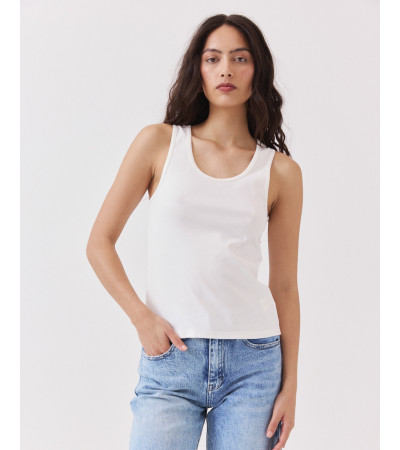 Top Nadadora con Cuello Redondo | MULAYA