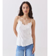 Top de Tirantes Finos con Detalle de Encaje | MULAYA