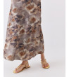 Falda Evasé Estampada con Cintura Elástica | MULAYA