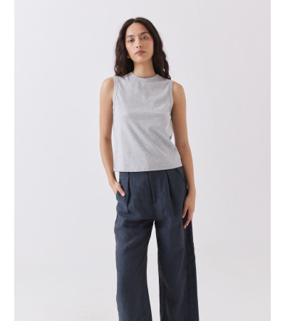 Top Básico Nadadora con Cuello Redondo | MULAYA