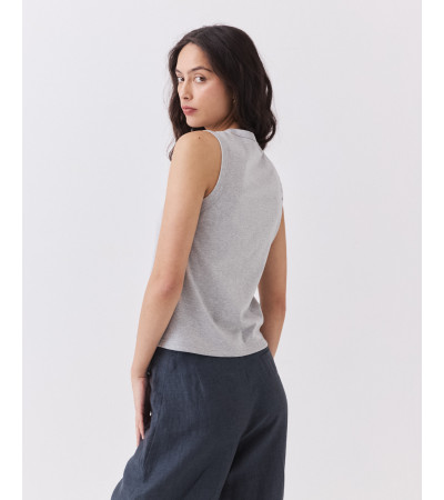 Top Básico Nadadora con Cuello Redondo | MULAYA