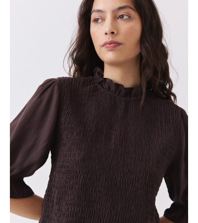 Blusa Panal Abeja Volantes | MULAYA