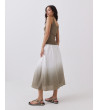 Falda Midi Degradé Pliegues | MULAYA