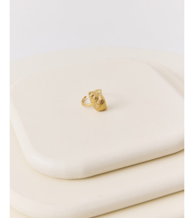 Anillo Ajustable con Detalle de Concha | MULAYA