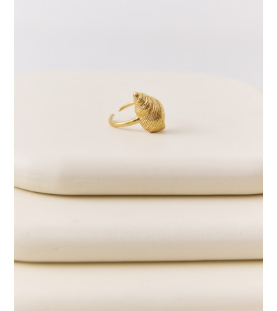 Anillo Ajustable con Detalle de Concha | MULAYA