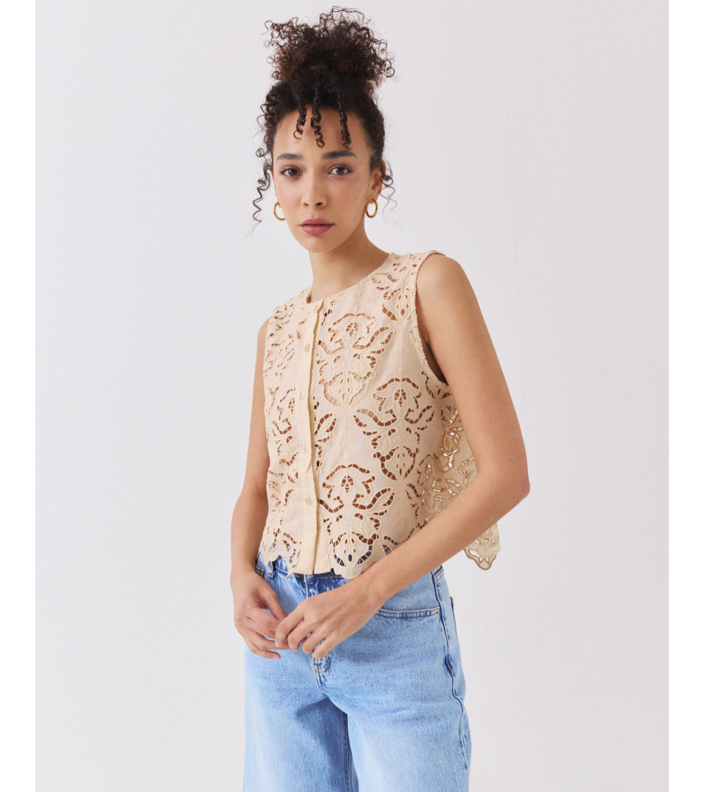 BLUSA CALADA BAJO ASIMÉTRICO| MULAYA