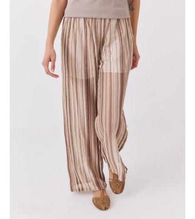 Pantalón Tejido con Rayas de Colores | MULAYA