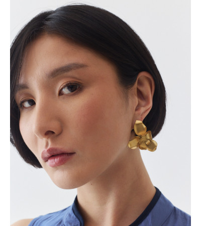 Pendientes de Aro de Acero Tubulares | MULAYA