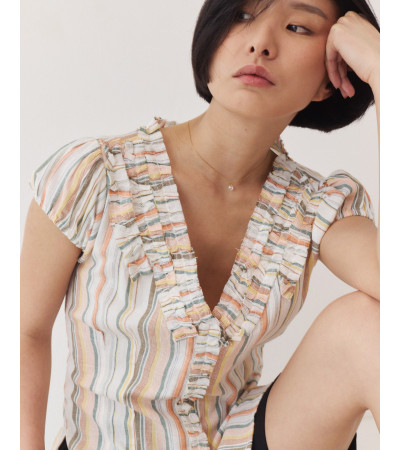 COLLAR DE ACERO CON DIJE DE CIRCONITA MINI | MULAYA