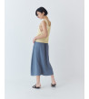FALDA MIDI EVASÉ CON COSTURA ESTRUCTURAL | MULAYA