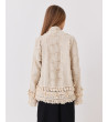 CHAQUETA ÉTNICA DE ALGODÓN CON DETALLE DE CONCHAS | MULAYA