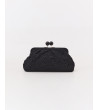 BOLSO CLUTCH DE ENCAJE CON CIERRE BOQUILLA | MULAYA