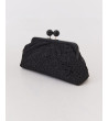 BOLSO CLUTCH DE ENCAJE CON CIERRE BOQUILLA | MULAYA