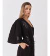 VESTIDO LARGO CON BORDADOS DE LENTEJUELAS | MULAYA
