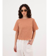 BLUSA CON ACABADOS EN ONDAS | MULAYA