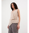 TOP CRUZADO CON BROCHE PLATEADO | MULAYA