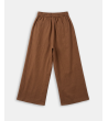 PANTALÓN PALAZZO CON VOLANTES EFECTO CAPA | MULAYA