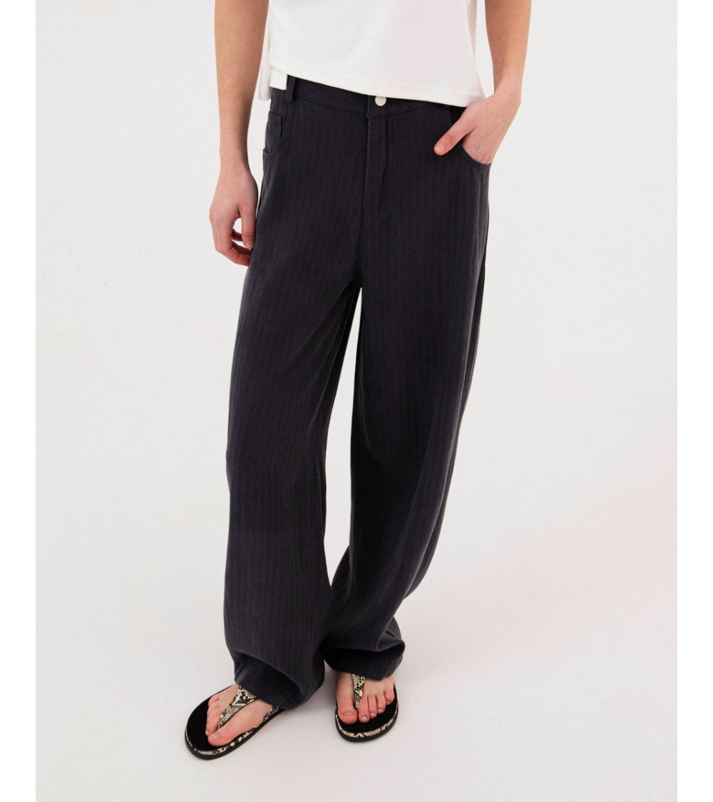 PANTALÓN BAGGY RAYAS | MULAYA