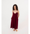 VESTIDO LARGO BÁSICO DE TIRANTES | MULAYA