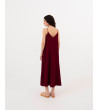 VESTIDO LARGO BÁSICO DE TIRANTES | MULAYA