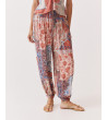 PANTALÓN BOMBACHO ESTAMPADO BRILLANTE | MULAYA