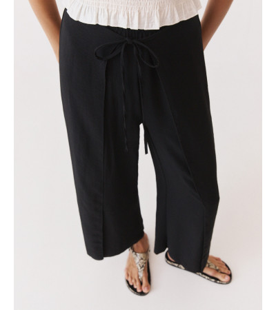 PANTALÓN PAREO WIDE LEG LAZADO | MULAYA