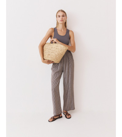 PANTALÓN WIDE LEG RAYAS