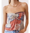TOP ESTAMPADO PAISLEY PALABRA DE HONOR | MULAYA