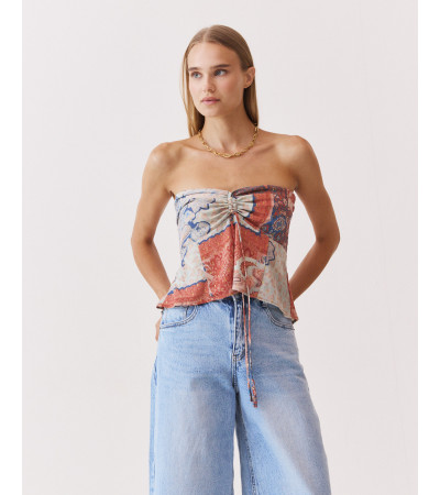 TOP ESTAMPADO PAISLEY PALABRA DE HONOR | MULAYA