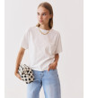 CAMISETA BOXY APLIQUES METÁLICOS | MULAYA