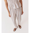 PANTALÓN BARREL RAYAS CINTURA ELÁSTICA | MULAYA