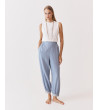 PANTALÓN BOMBACHO CON DETALLE DE BRILLOS | MULAYA