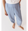 PANTALÓN BOMBACHO CON DETALLE DE BRILLOS | MULAYA