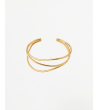 BRAZALETE MULTILINEAS AJUSTABLE ACERO | MULAYA