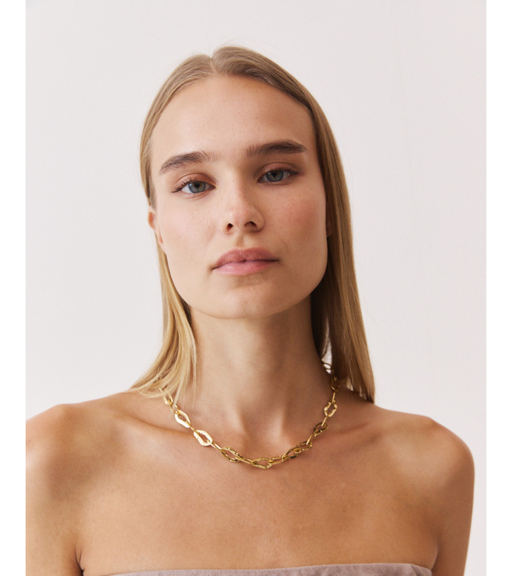 COLLAR CADENA ESLABONES AJUSTABLE | MULAYA